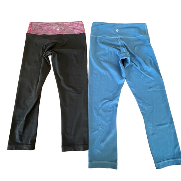 Lululemon Athletica Bundle Leggings, Sz 4 - Picture 1 of 7